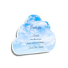 Plaque funéraire nuages 1 Plaquedeces.fr